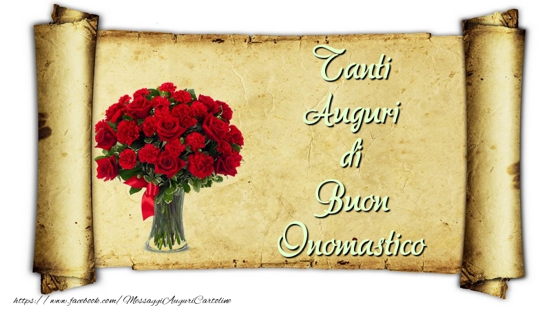 Onomastico Tanti Auguri di Buon Onomastico