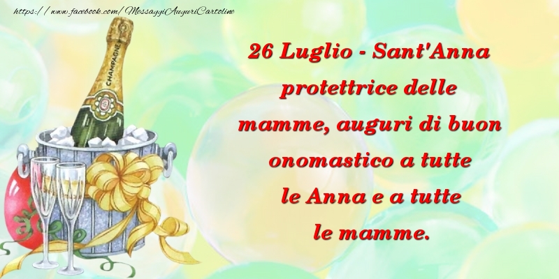 26 Luglio - Sant'Anna