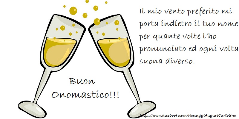 Il mio vento preferito mi porta indietro il tuo nome per quante volte l’ho pronunciato ed ogni volta suona diverso.