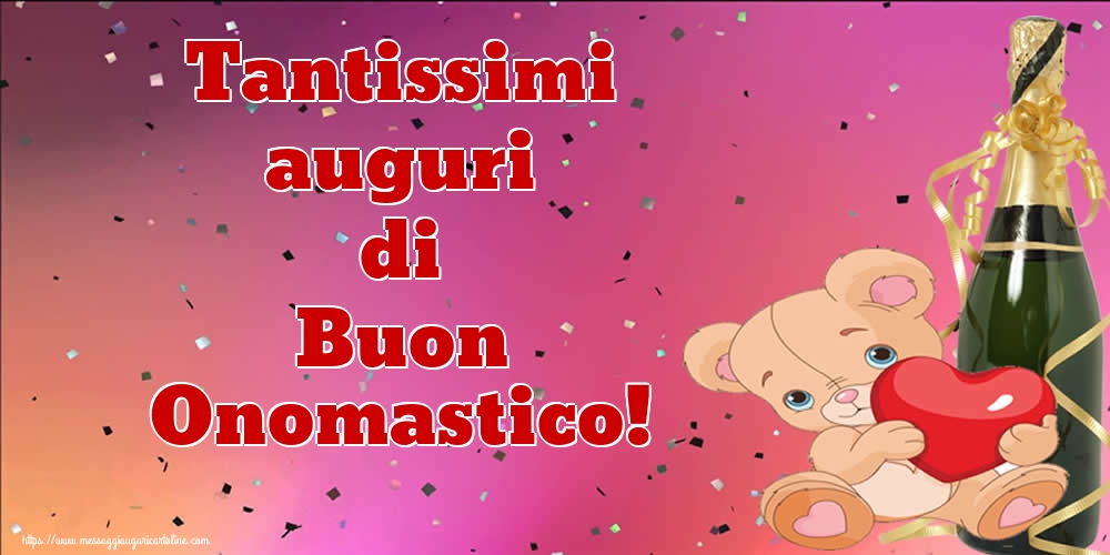 Tantissimi auguri di Buon Onomastico!