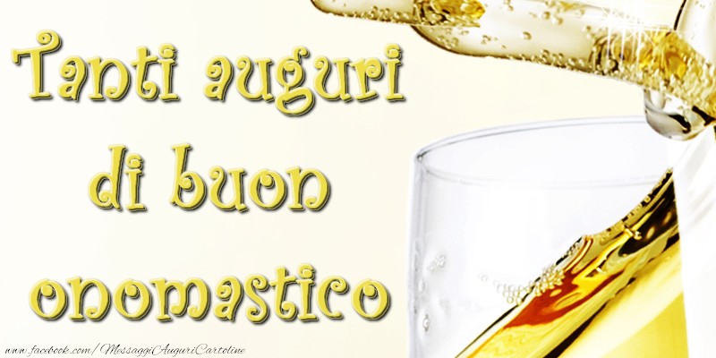 Tanti auguri di buon onomastico