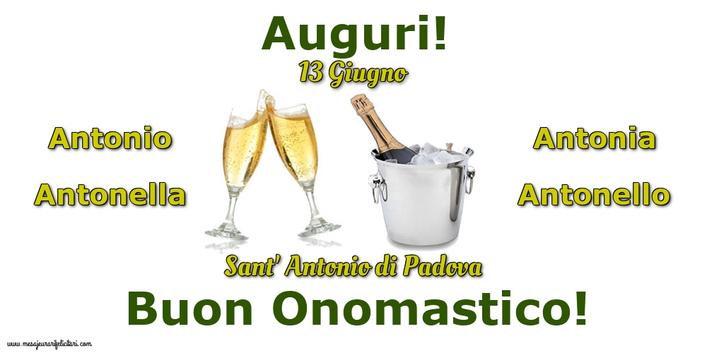 13 Giugno - Sant' Antonio di Padova