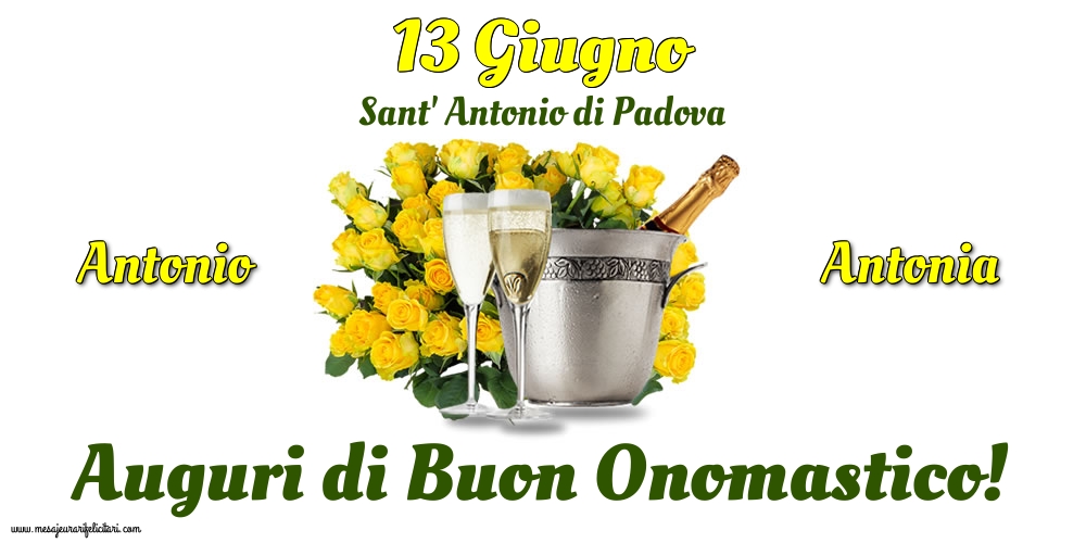 13 Giugno - Sant' Antonio di Padova
