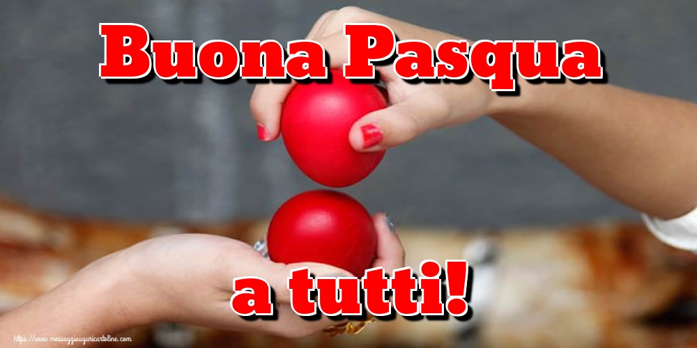 Buona Pasqua a tutti!