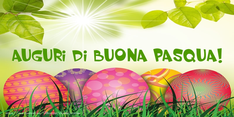 Auguri di Buona Pasqua!