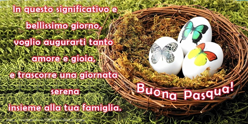 Auguri di Buona Pasqua!