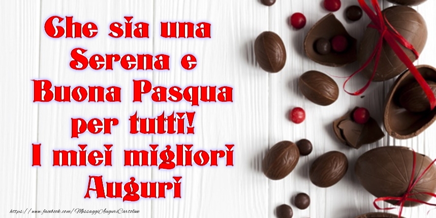 Auguri di Buona Pasqua!