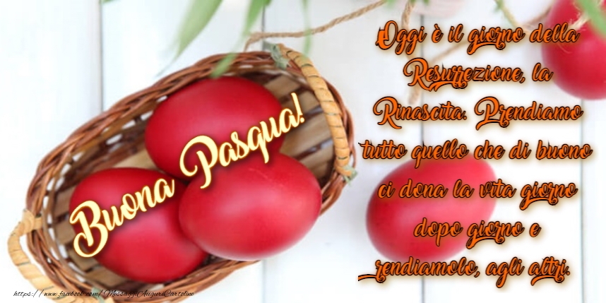 Auguri di Buona Pasqua!