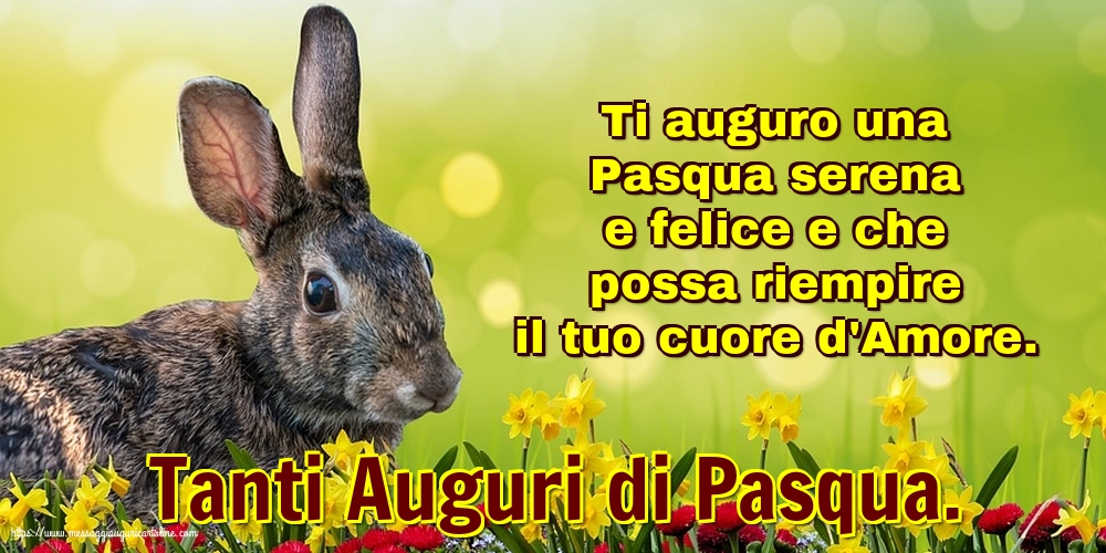 Pasqua Tanti Auguri di Pasqua.