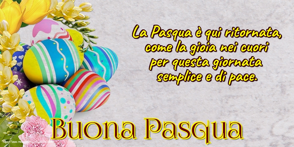 Buona Pasqua