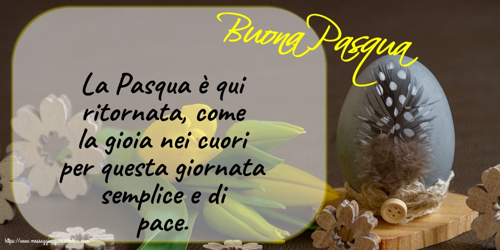 Buona Pasqua