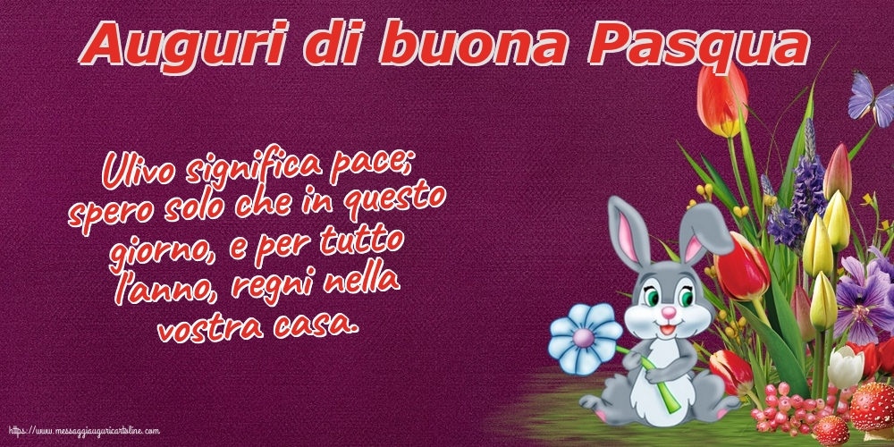 Pasqua Auguri di buona Pasqua