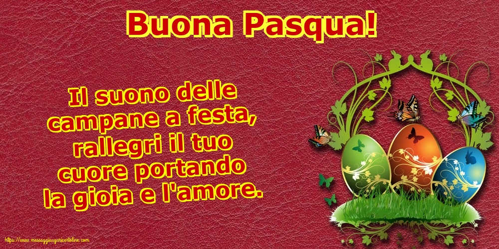 Pasqua Buona Pasqua!