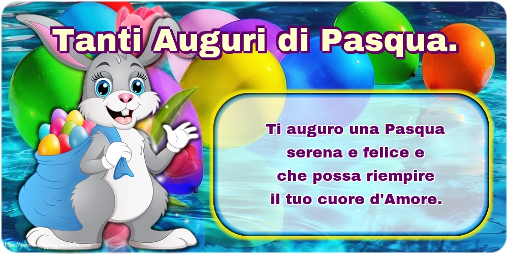 Pasqua Tanti Auguri di Pasqua.