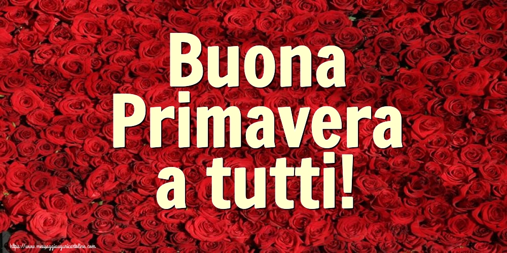 Primavera Buona Primavera a tutti!