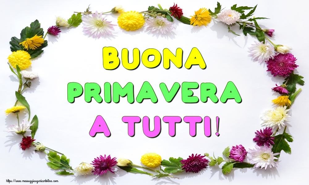 Primavera Buona Primavera a tutti!