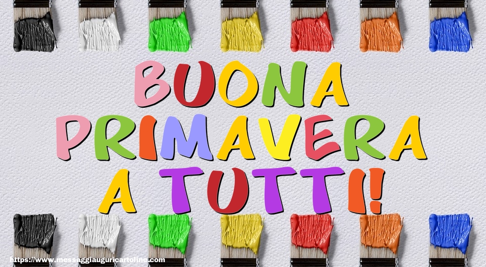 Buona Primavera a tutti!