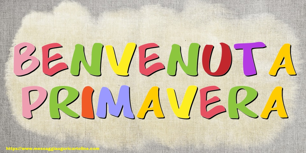 Benvenuta primavera