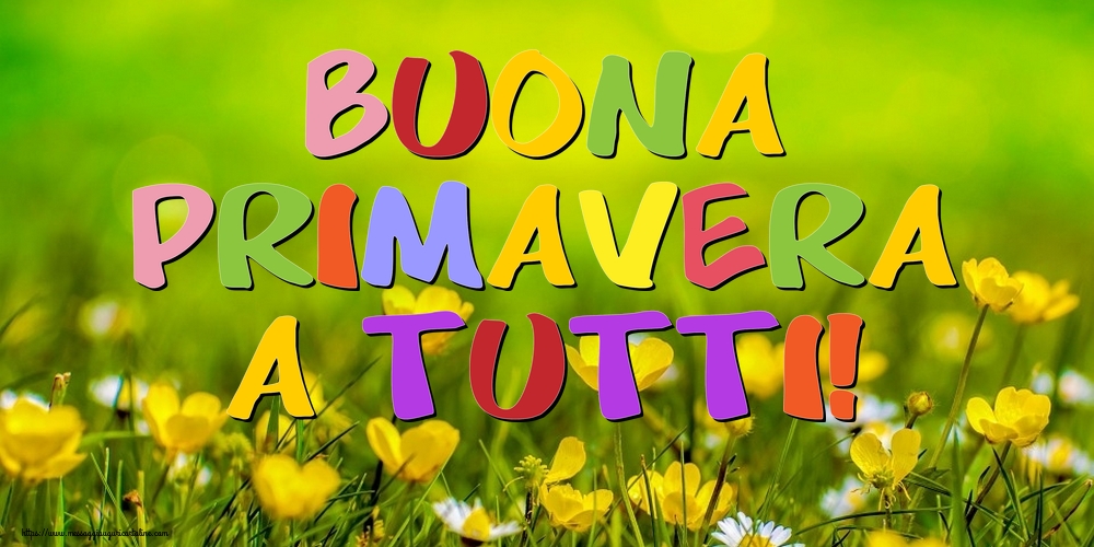 Buona Primavera a tutti!