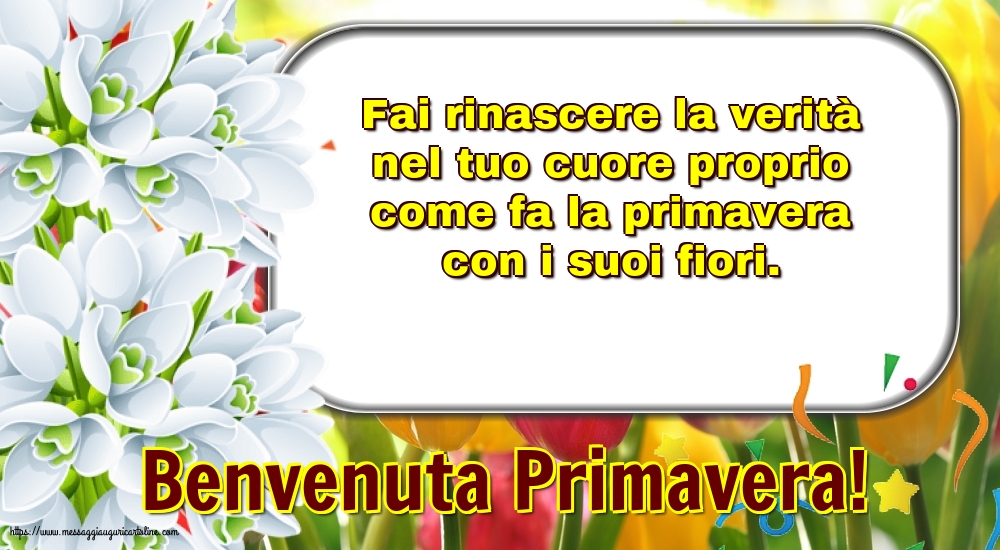 Benvenuta Primavera!
