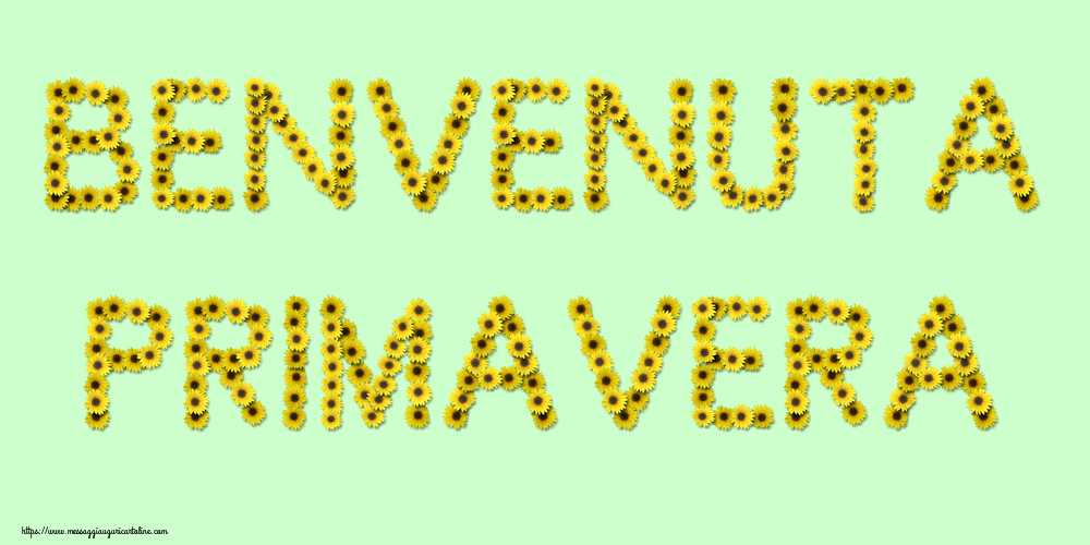 Benvenuta primavera