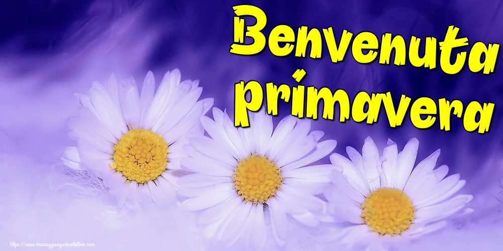 Benvenuta primavera