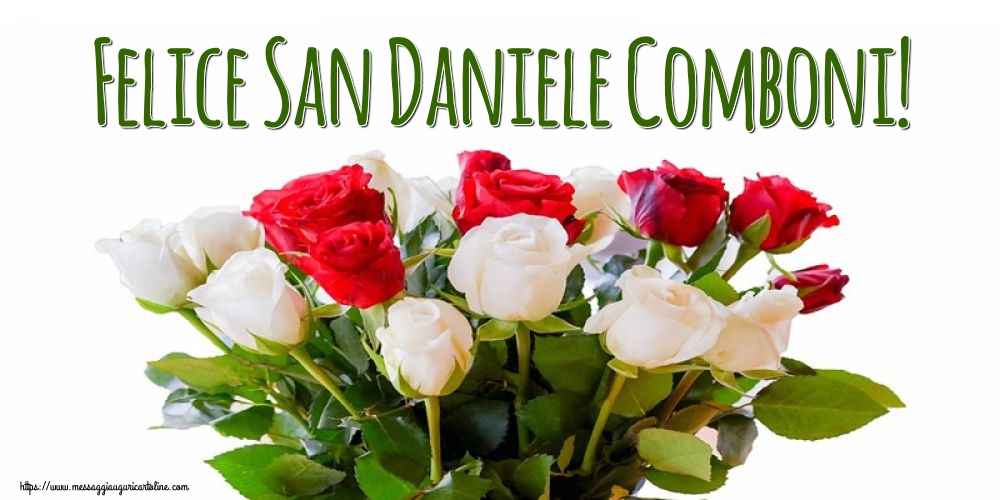 Felice San Daniele Comboni!