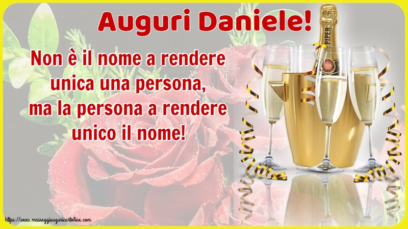 Auguri Daniele!