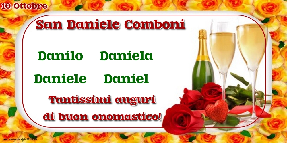 San Daniele Comboni 10 Ottobre - San Daniele Comboni