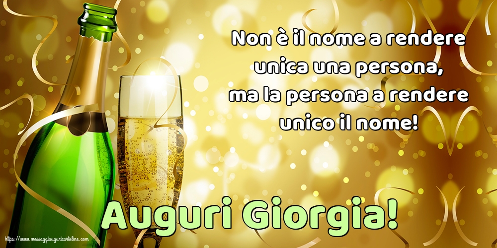 Auguri Giorgia!