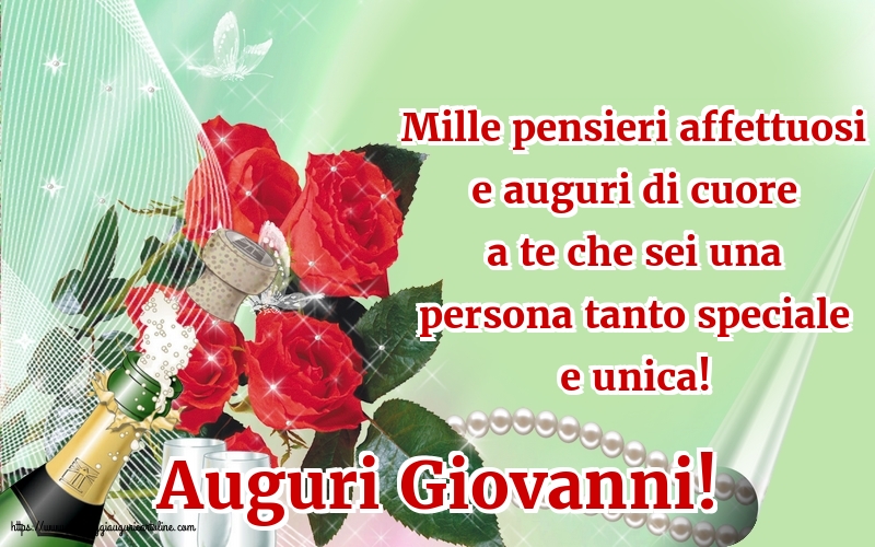 Auguri Giovanni!