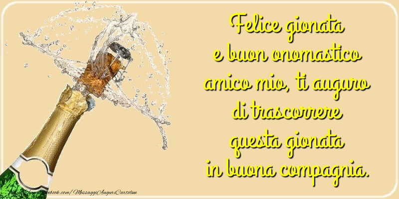 San Lorenzo Felice gionata e buon onomastico amico mio