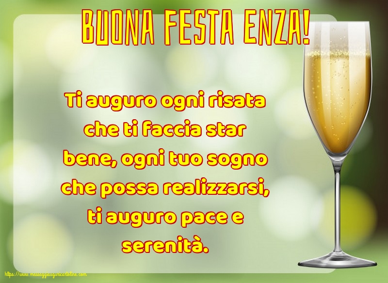 Buona festa Enza!