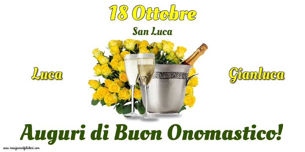 18 Ottobre - San Luca