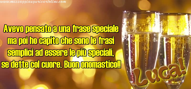Buon onomastico!!