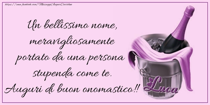 Auguri di buon onomastico!!