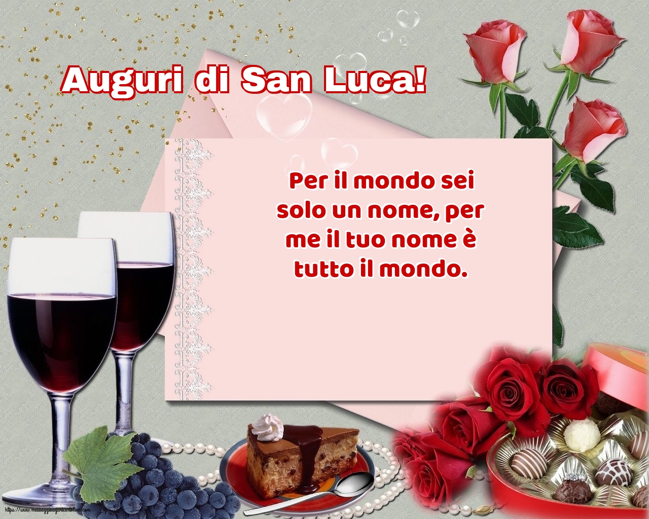 San Luca Auguri di San Luca!