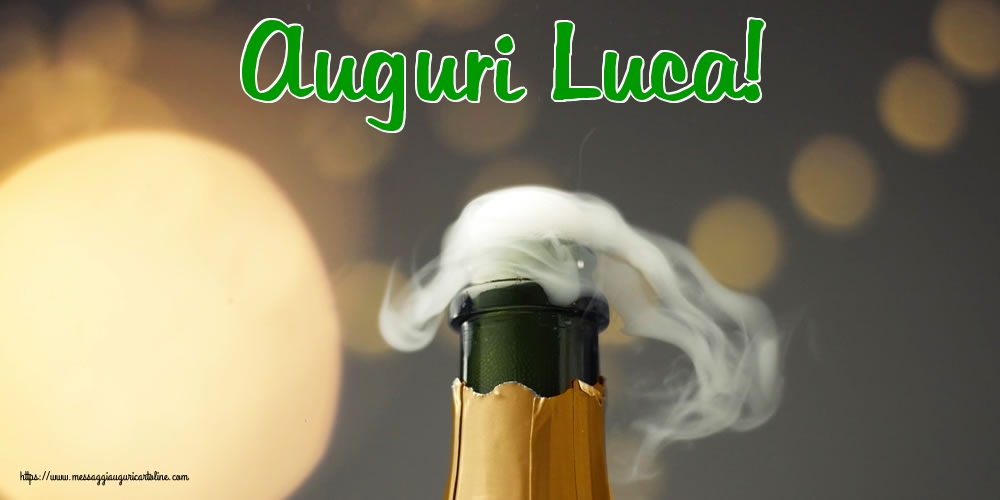 Auguri Luca!