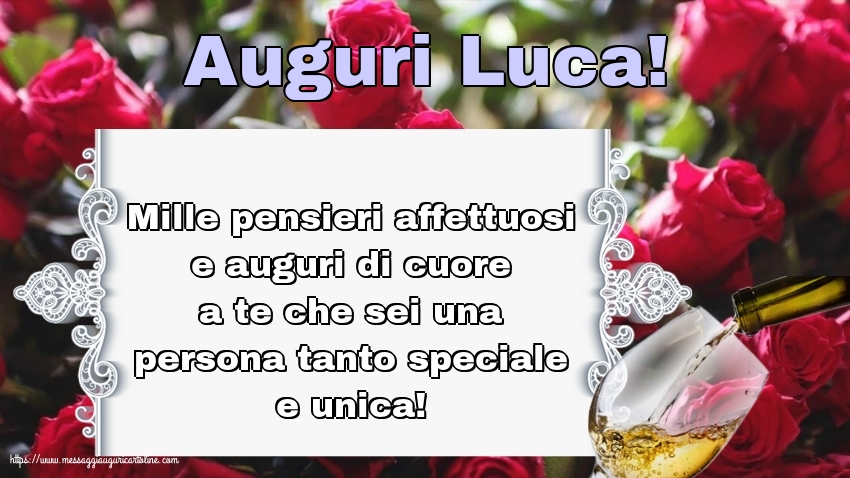 Auguri Luca!