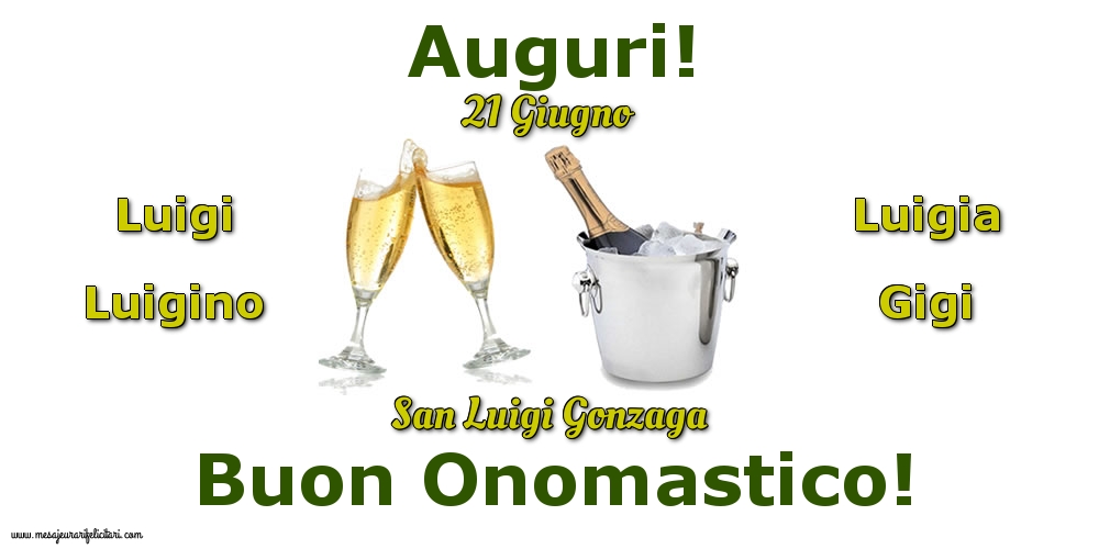 21 Giugno - San Luigi Gonzaga