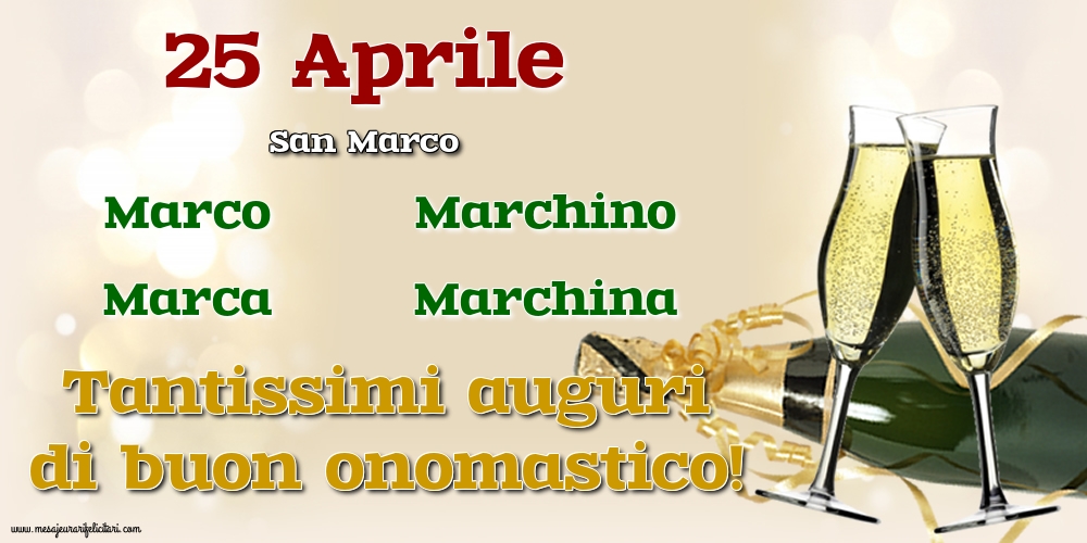 25 Aprile - San Marco