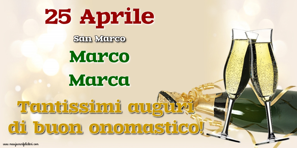 25 Aprile - San Marco