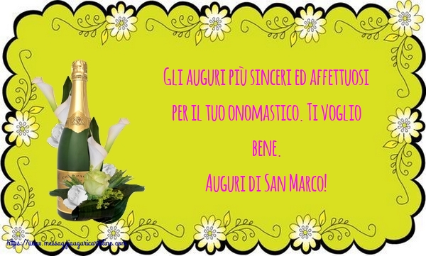 Auguri di San Marco!