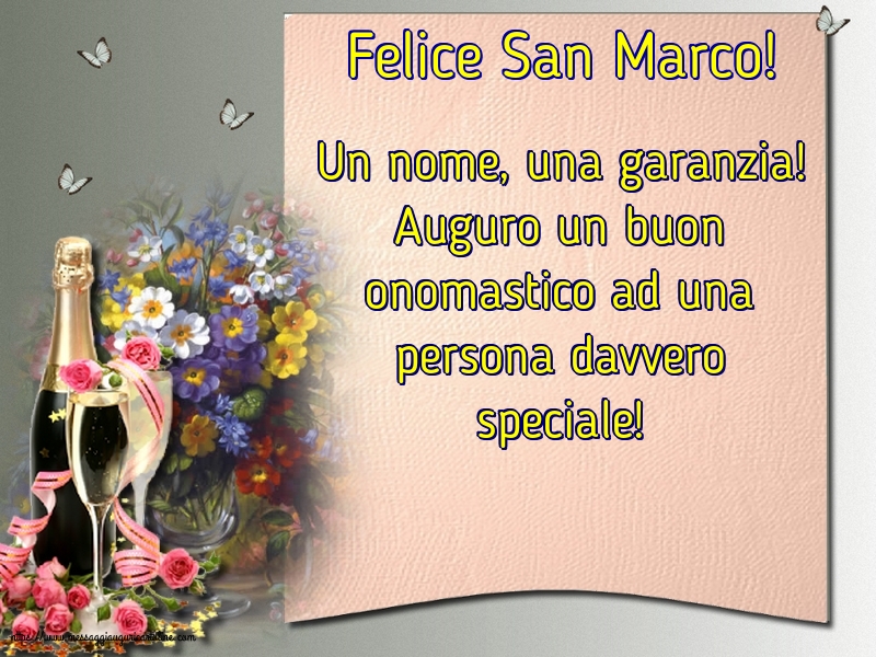 Felice San Marco!