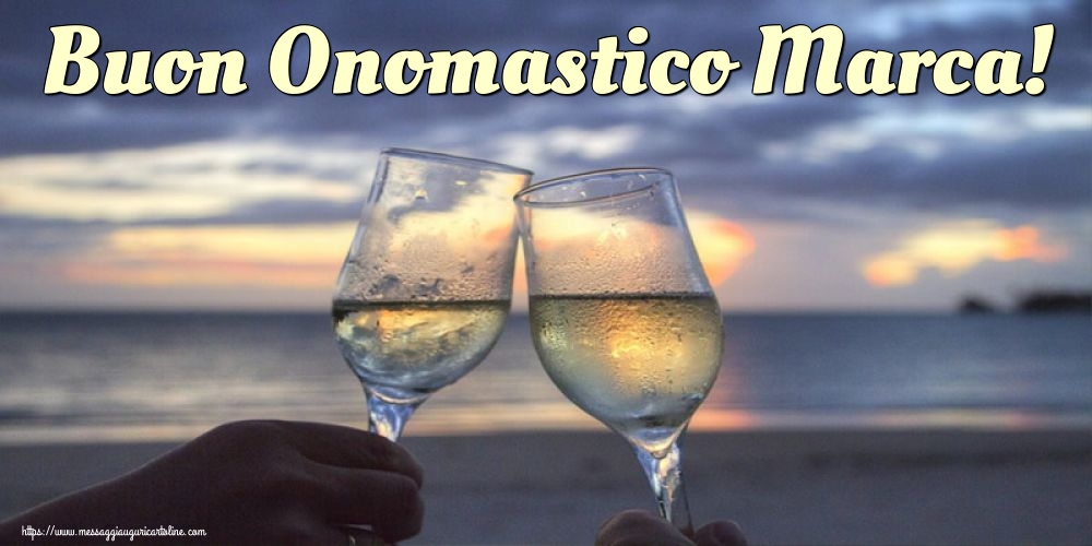 Buon Onomastico Marca!