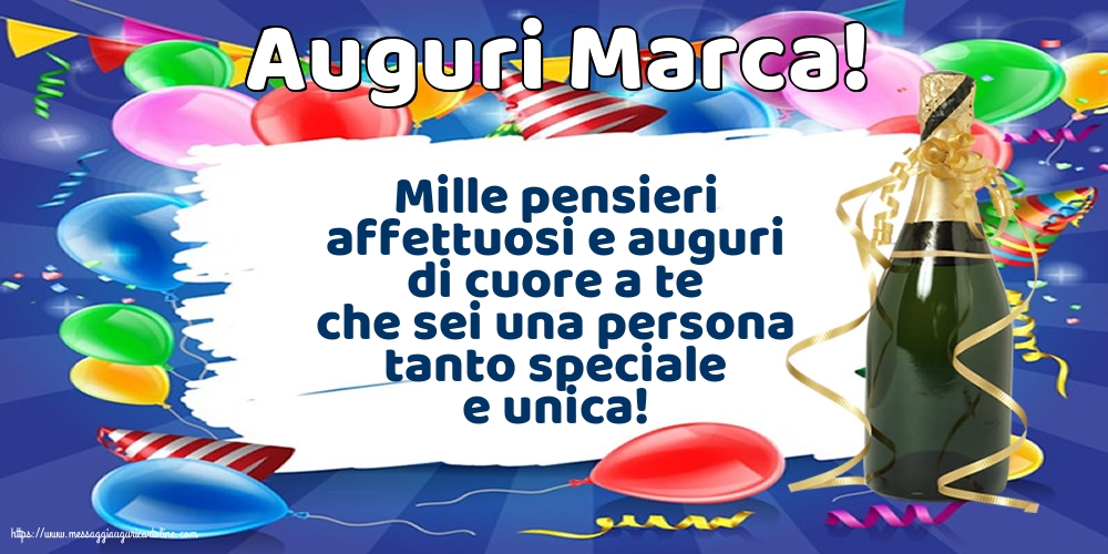 Auguri Marca!