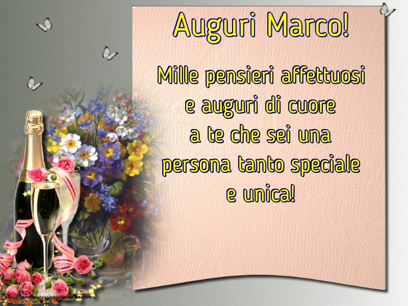 Auguri Marco!