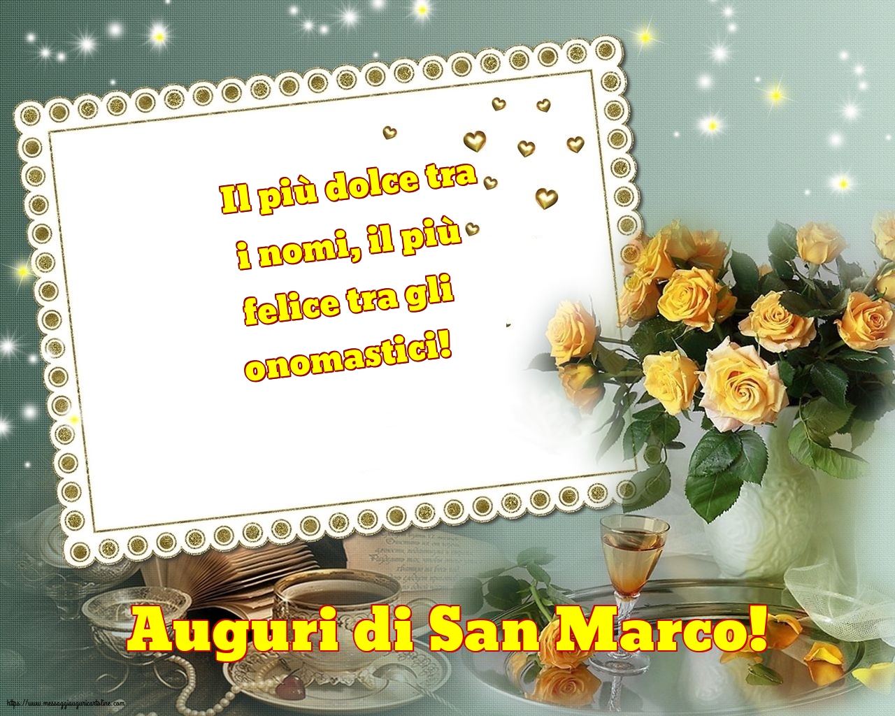 Auguri di San Marco!