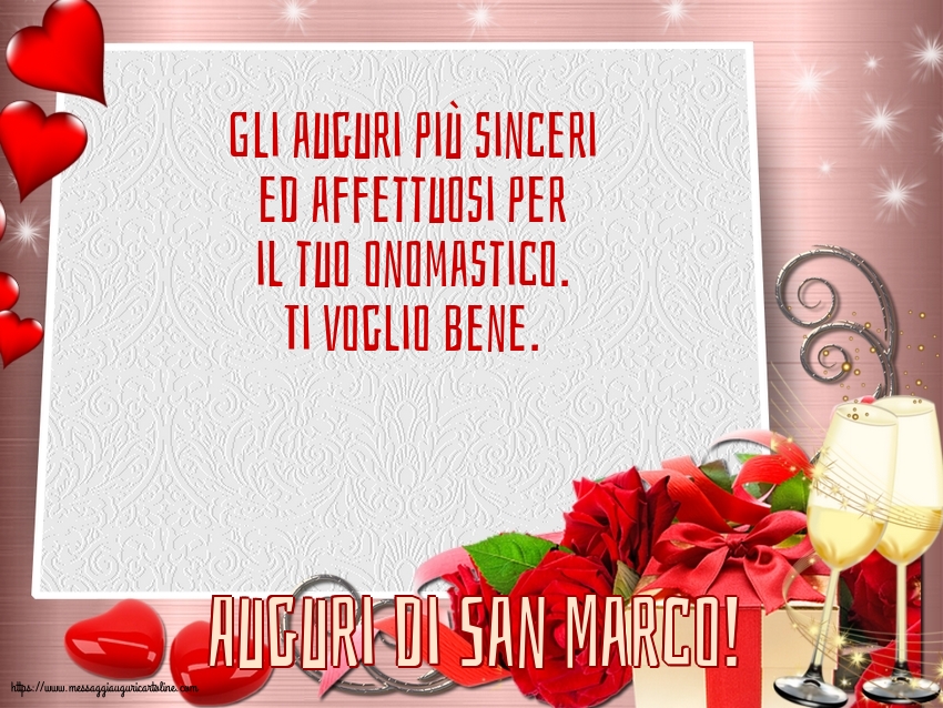 Auguri di San Marco!