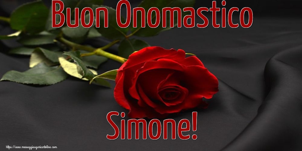 San Simone Buon Onomastico Simone!